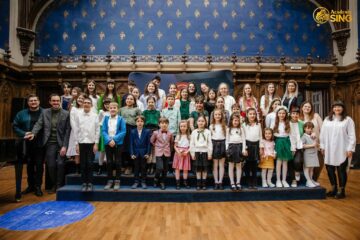Academia SING și Corul de copii SING, recital la Palatul Culturii din Iași