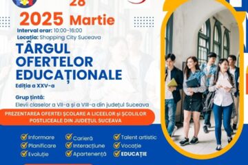 Liceele își prezintă ofertele educaționale, la finele lunii, la Shopping City