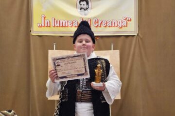 Trofeul Festivalului național de interpretare pentru copii „În lumea lui Creangă”, ediția a XI-a, a fost câștigat de elevul Andrei Bodnar