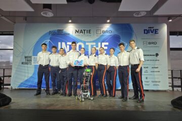 Robotul elevilor militari a avut succes la Cluj