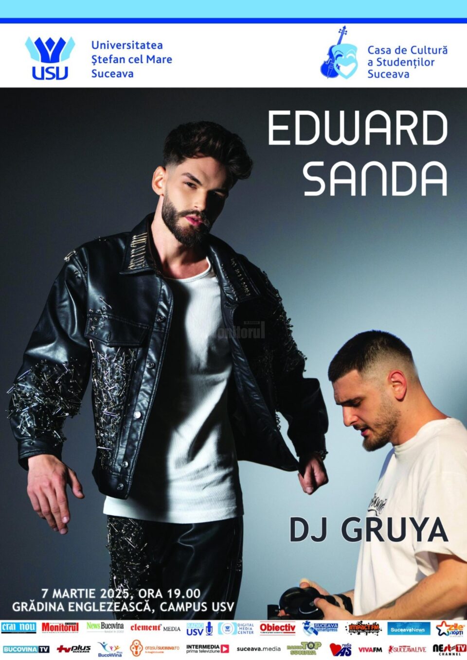Ziua USV va fi celebrată cu un concert organizat în Grădina Englezească a universității Ziua USV va fi celebrată cu un concert organizat în Grădina Englezească a universității