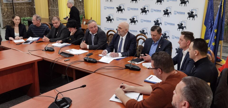 Noua echipă de conducere din Primăria Suceava, prezentată de primarul Vasile Rîmbu