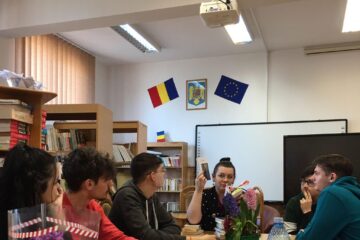 Coordonatoarea activității, prof. Belciug Ana Maria Briana, director-adjunct al Liceului Tehnologic „Iorgu Vârnav Liteanu” din Liteni