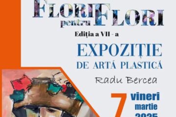 O nouă expoziție „Flori pentru flori”, semnată Radu Bercea, va fi lansată vineri, la Gura Humorului