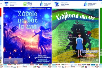 Patru spectacole pentru copii, în luna martie, pe scena universității sucevene