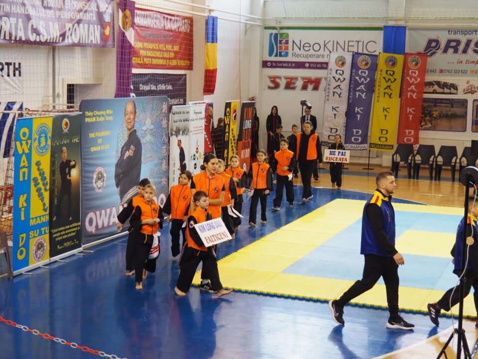 Clubul Kim Long Dao Fălticeni, performanță de excepție la Campionatul Național de Qwan Ki Do