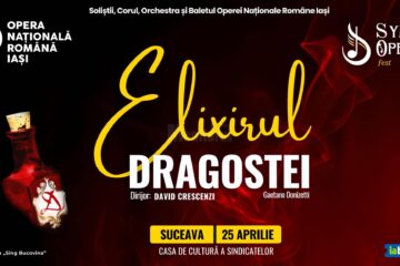 Spectacolul de operă „Elixirul Dragostei”, pe scena suceveană, în cadrul SymphOpera Fest