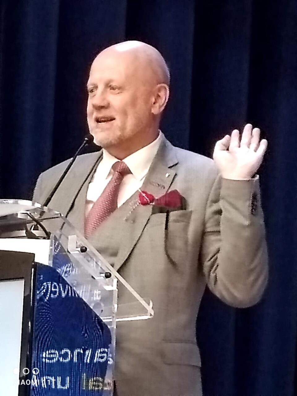 Vicerectorul Universității Orebro, prof. univ. Ake Strid