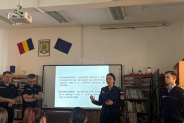 „Tăcerea e tot violență. Vocea ta e soluția.” – Campanie de prevenire a violenței la Liceul Tehnologic „Iorgu Vârnav Liteanu” din Liteni