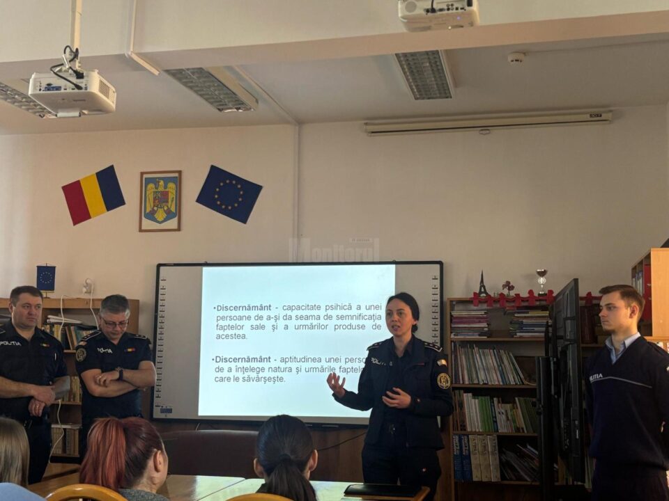 „Tăcerea e tot violență. Vocea ta e soluția.” – Campanie de prevenire a violenței la Liceul Tehnologic „Iorgu Vârnav Liteanu” din Liteni