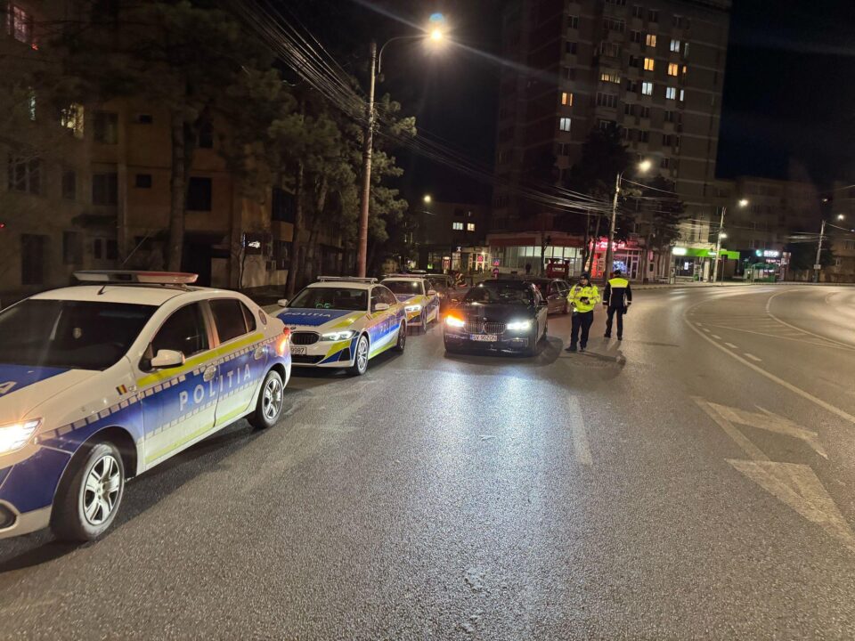 Ample acțiuni în trafic ale polițiștilor, atât sâmbătă cât și duminică