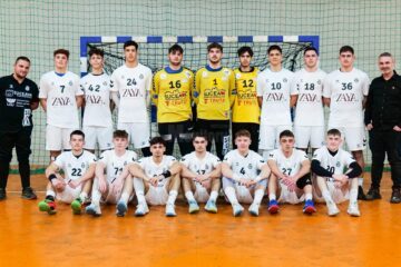 Echipa de handbal juniori I a CSU Suceava s-a calificat fără emoții în faza următoare a întrecerii