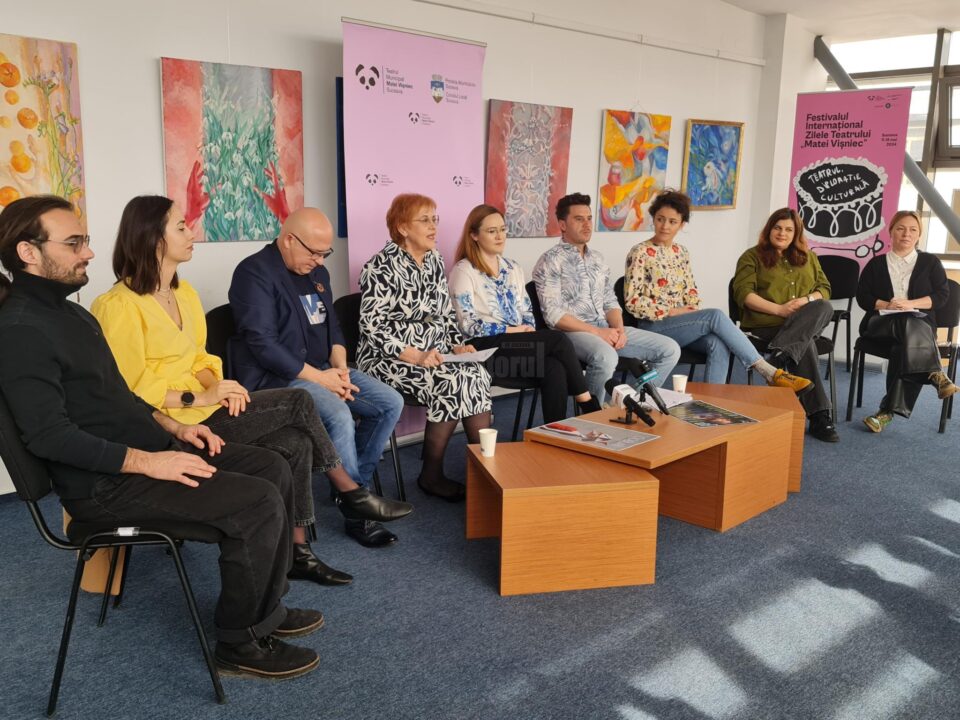 ”Cioburi”, în premieră, sâmbătă și duminică, pe scena teatrului sucevean - conferința de presă la TMMVS