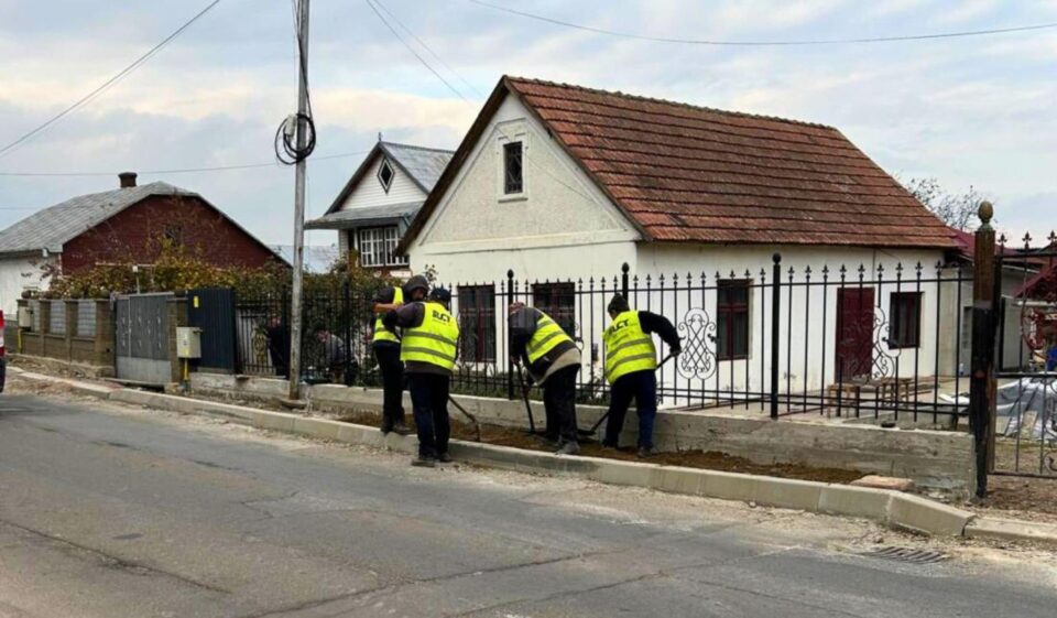 Lucrari de reabilitare trotuare și carosabil, pe Serpentine