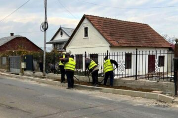 Lucrari de reabilitare trotuare și carosabil, pe Serpentine