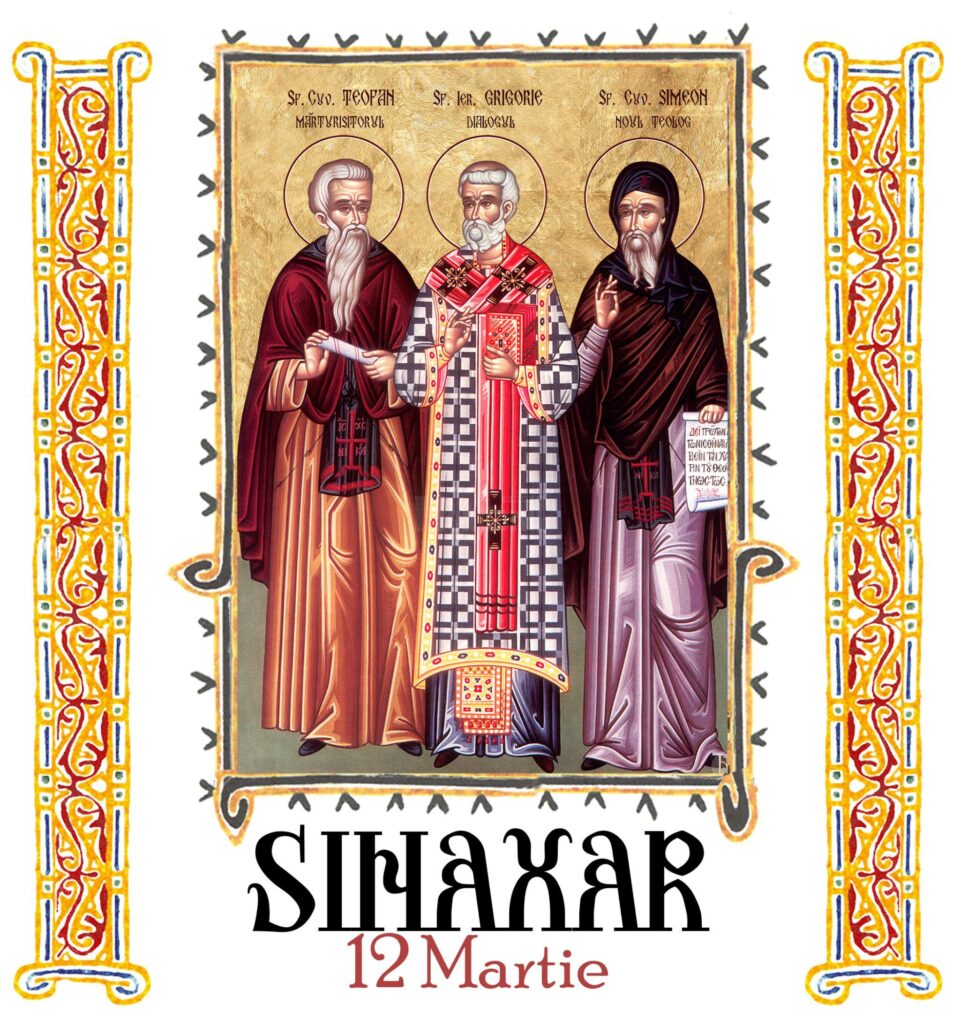 Sinaxar 11 martie 2025