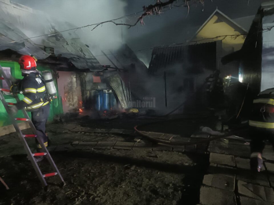 Incendiu la Hârtop