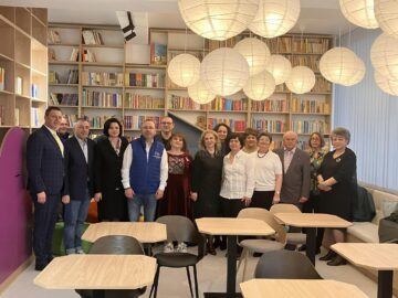 Bibliotecă modernizată cu o donație de 28.000 euro, la LPS Suceava