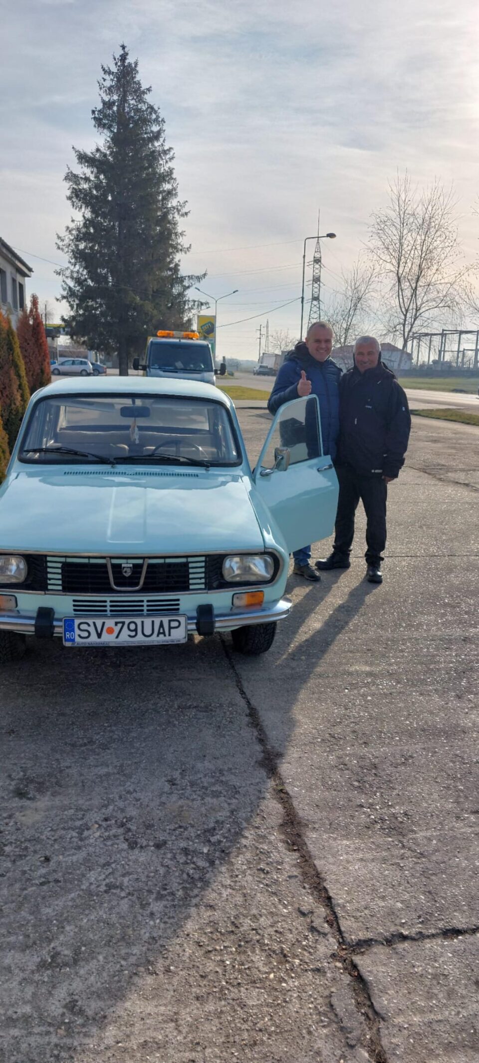 Dacia cumpărată de la suceveanul Viorel Romaniuc