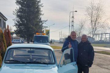 Dacia cumpărată de la suceveanul Viorel Romaniuc