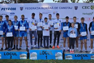 Canotorii de la CSM Suceava sunt abonați la podiumul de premiere