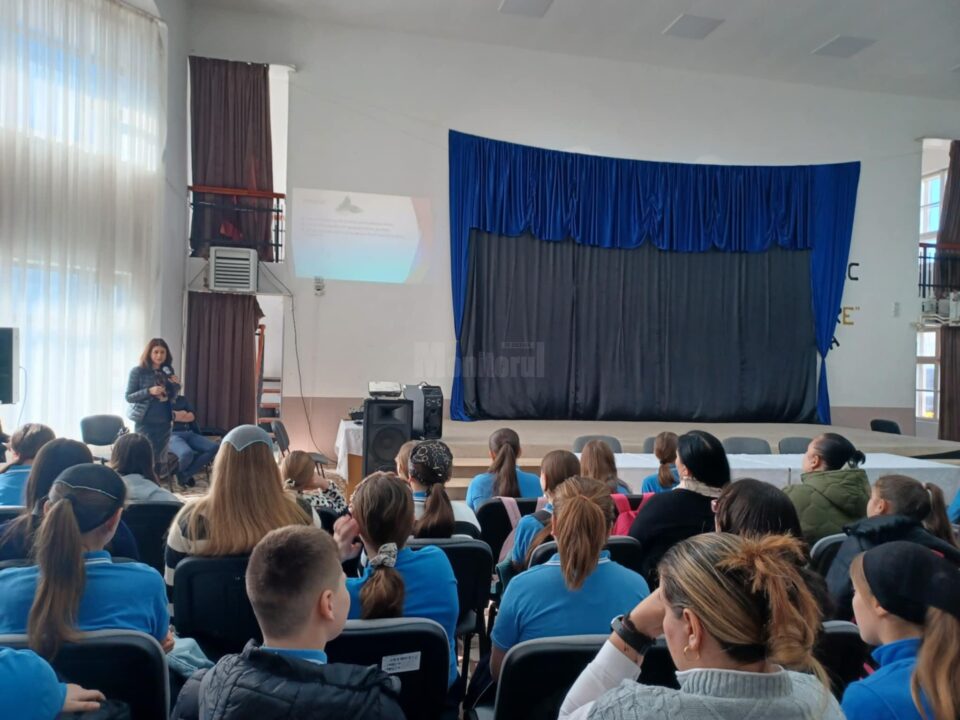 „Șansa ta este educația”, activitate desfășurată la Liceul Tehnologic „Ștefan cel Mare” Cajvana