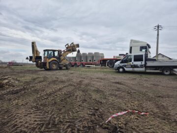 La Ipotești a demarat ambițiosul proiect de apă și canalizare cu fonduri europene