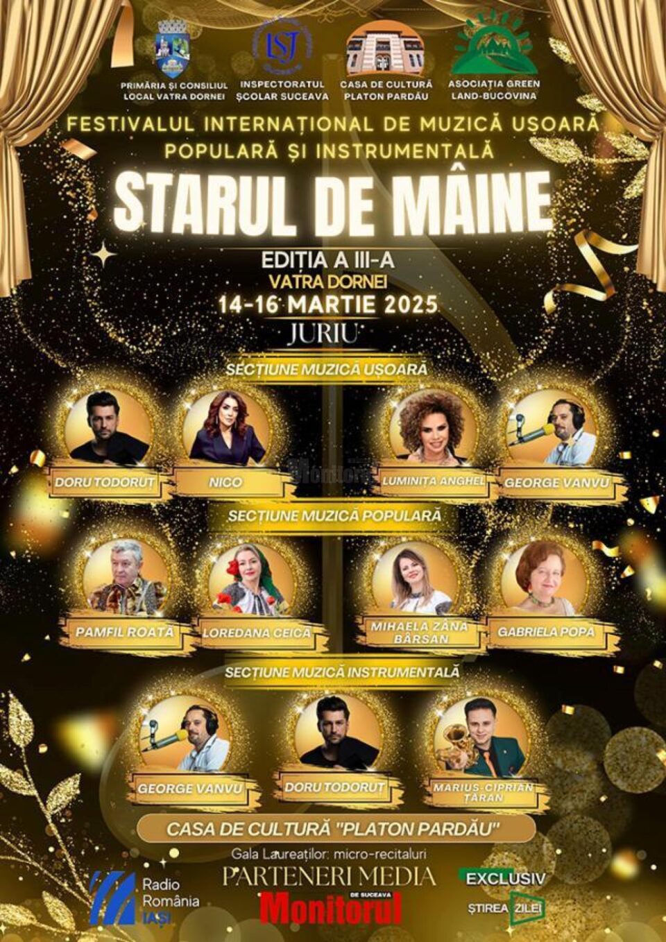 Sute de copii și tineri, prezenți la Festivalul Internațional de Muzică Ușoară, Populară și Instrumentală „Starul de mâine”, ediția a III-a Sute de copii și tineri, prezenți la Festivalul Internațional de Muzică Ușoară, Populară și Instrumentală „Starul de mâine”, ediția a III-a