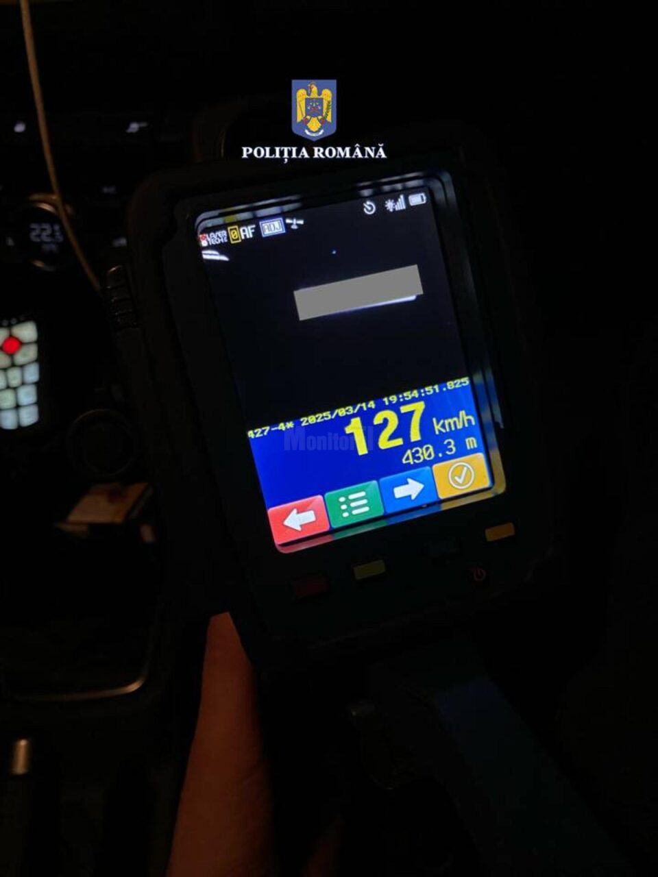 Cele mai multe sancțiuni, de departe, pentru viteză