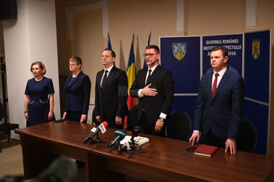 Traian Androanchi este oficial noul prefect al județului Suceava