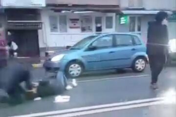 Femeie accidentată pe trecerea de pietoni de la Policlinică