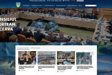 CJ Suceava are un nou site, mai ușor de folosit și mai bine organizat