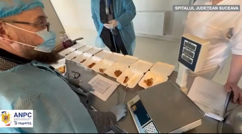 Piedone în control la spital