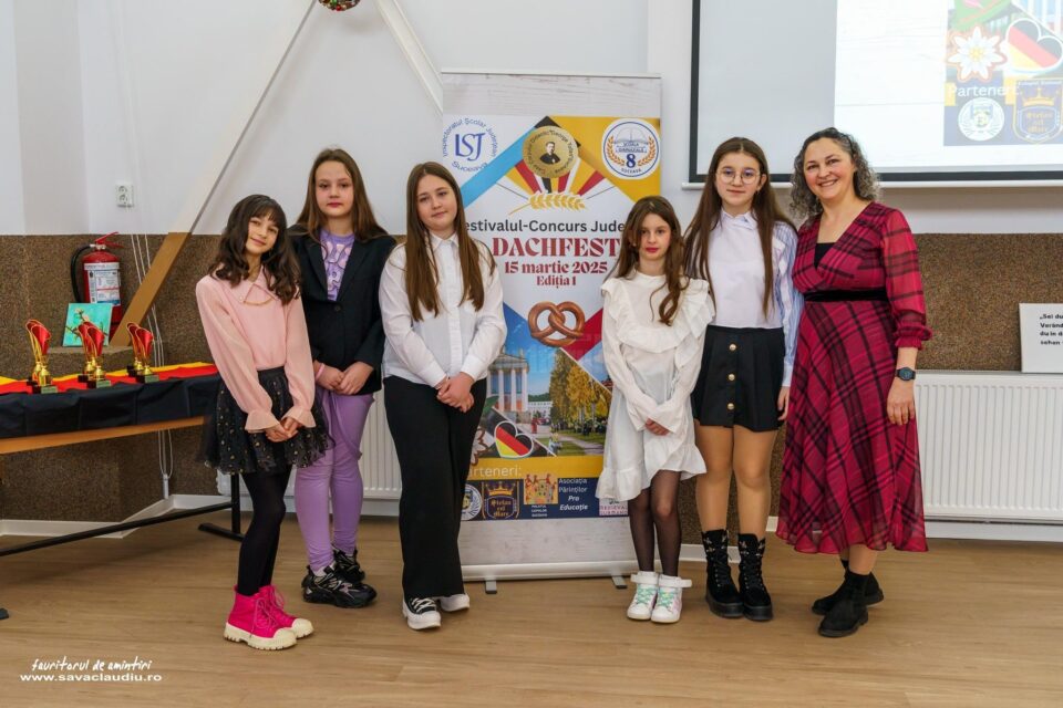 Festivalul-concurs „Dachfest”, o celebrare a limbii și culturii germane, la Școala Nr. 8
