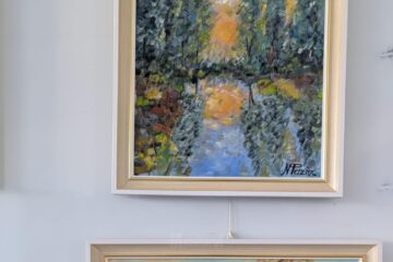 60 de tablouri, „ecouri în culoare”, expuse de Nicolae Paziuc, la Galeria „Zamca”