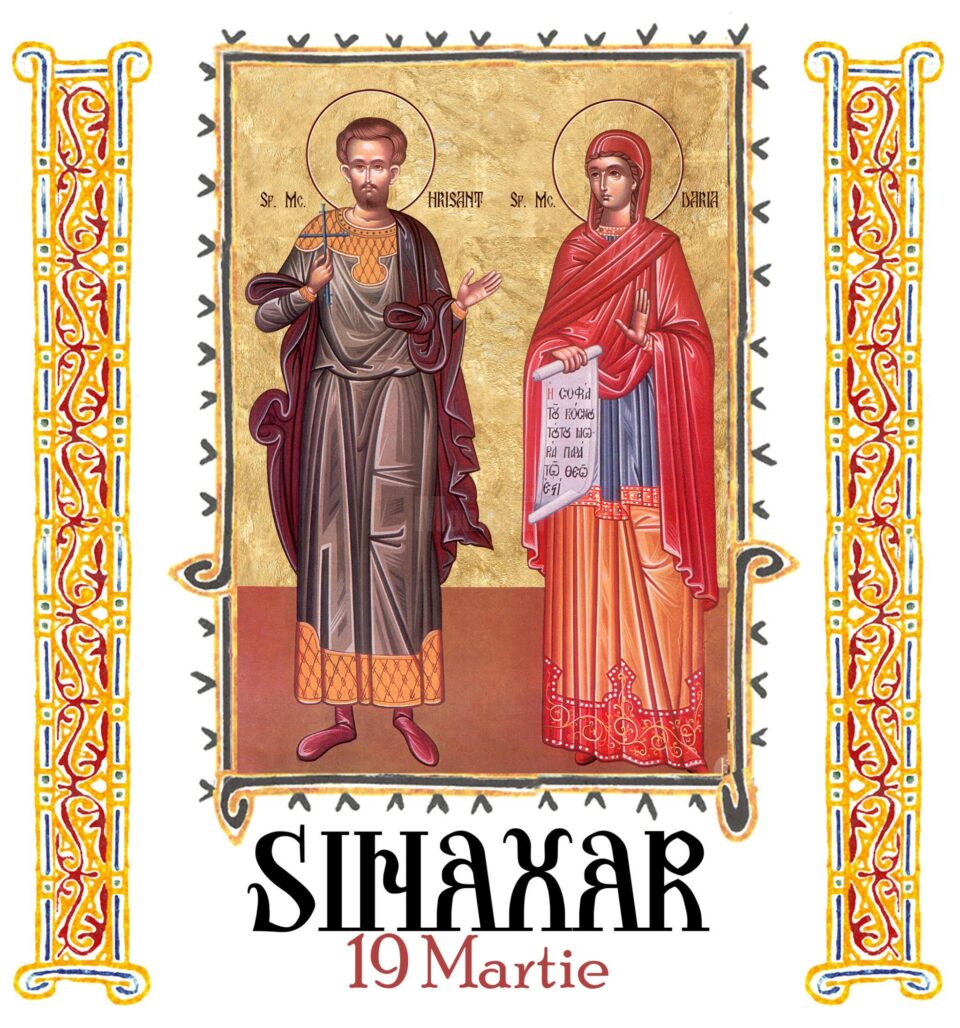 Sinaxar 19 martie 2025