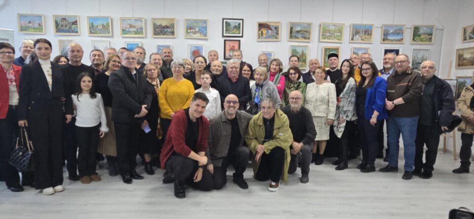 60 de tablouri, „ecouri în culoare”, expuse de Nicolae Paziuc, la Galeria „Zamca”