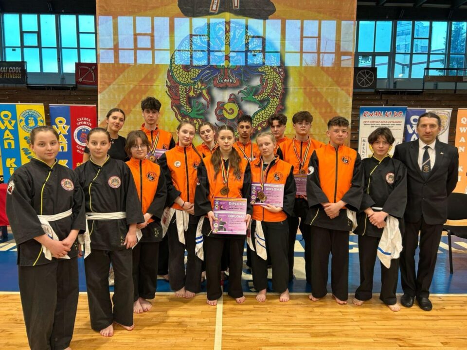 Performanțe remarcabile pentru sportivii clubului Kim Long Dao din Fălticeni, la Campionatul Național de Qwan Ki Do