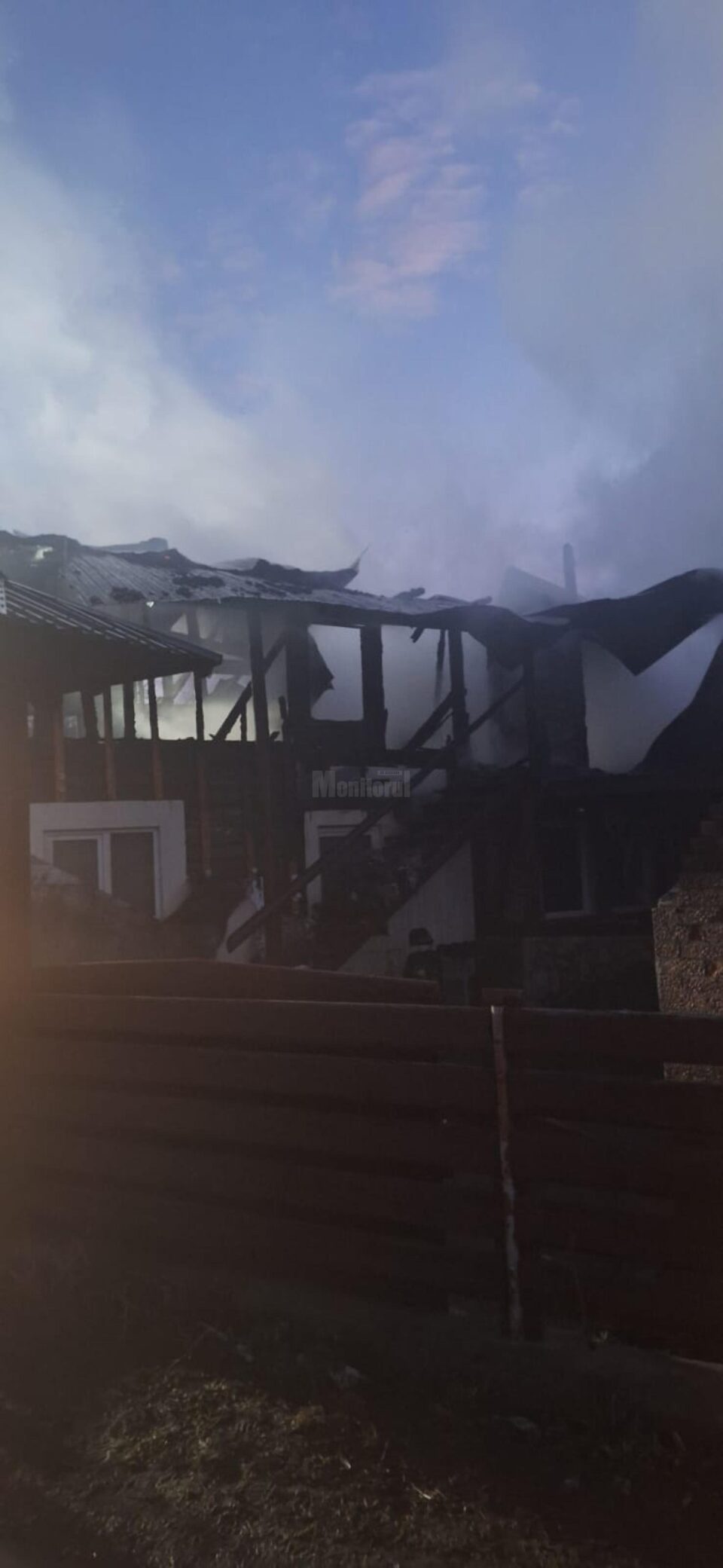 Incendiul de la Prisaca Dornei