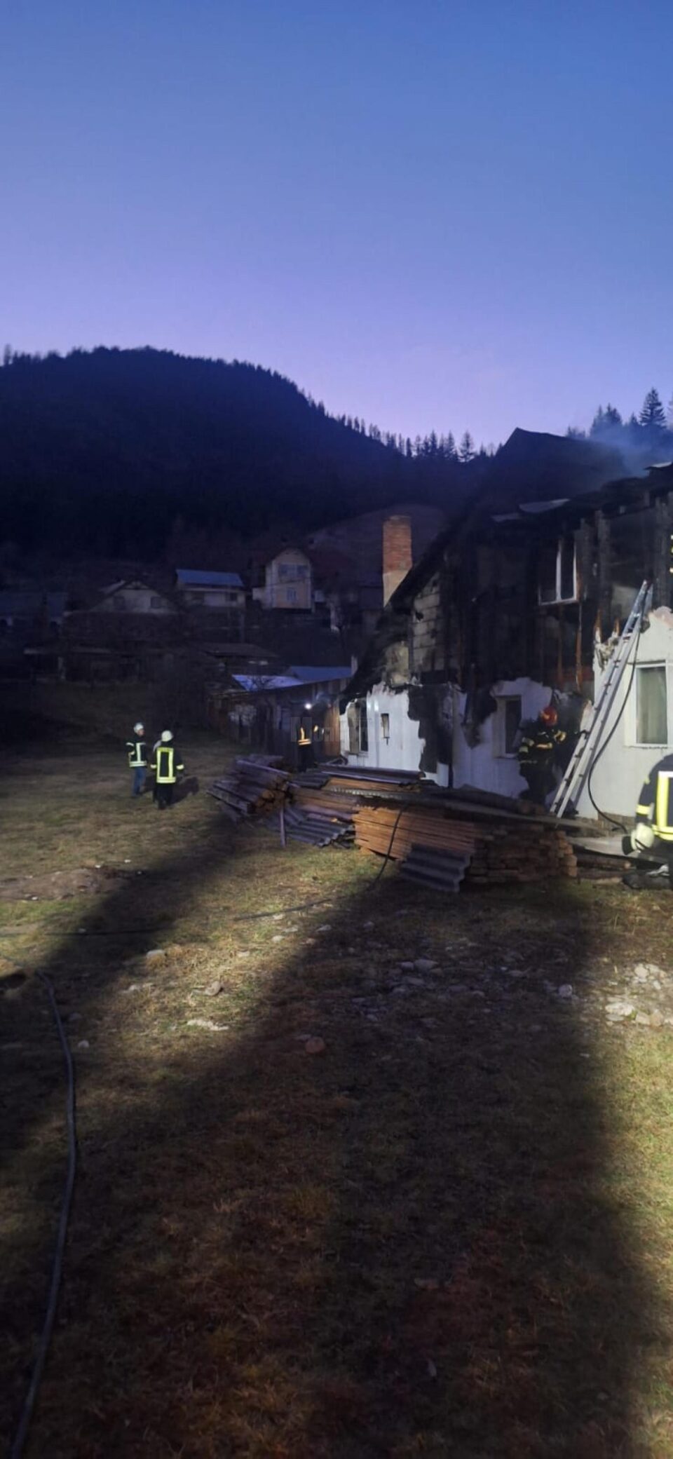 Incendiul de la Prisaca Dornei