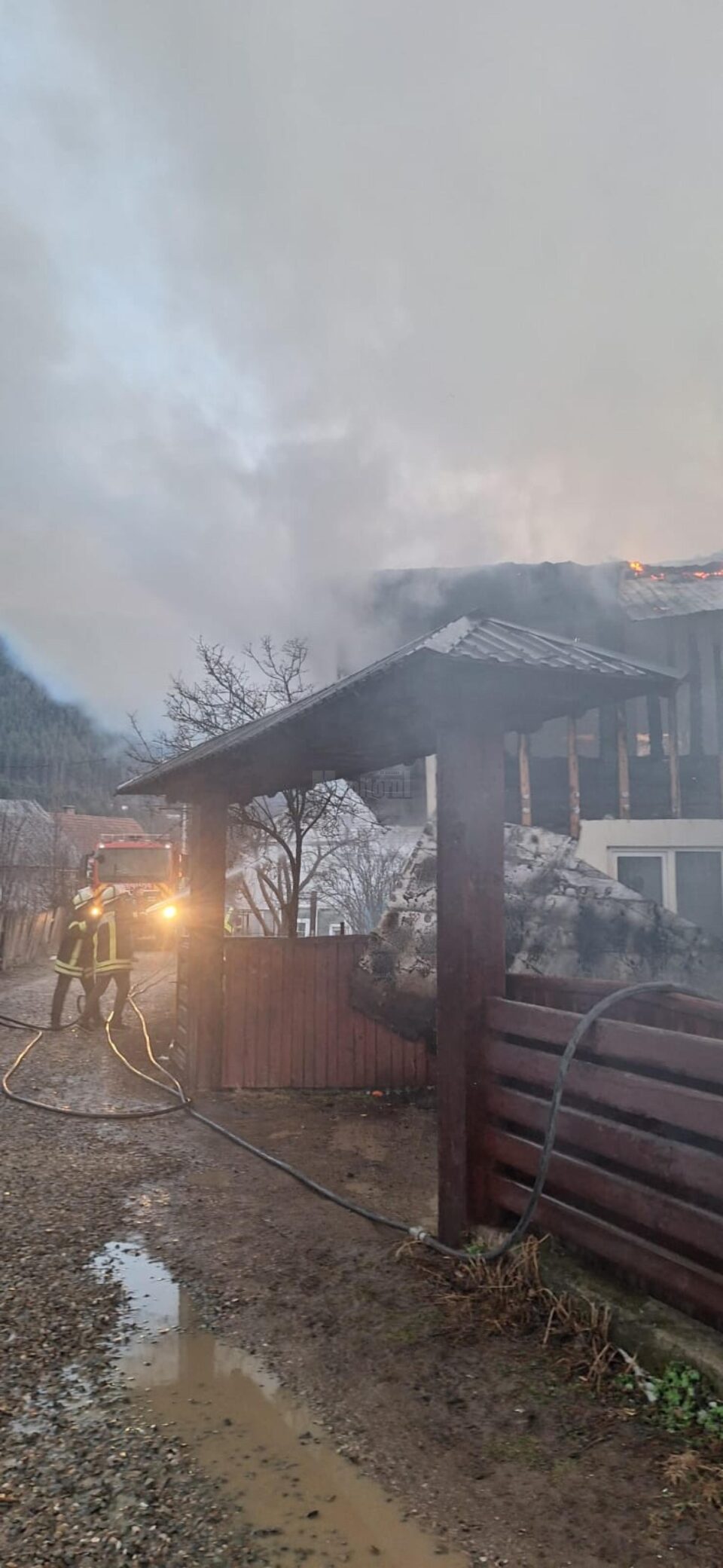 Incendiul de la Prisaca Dornei