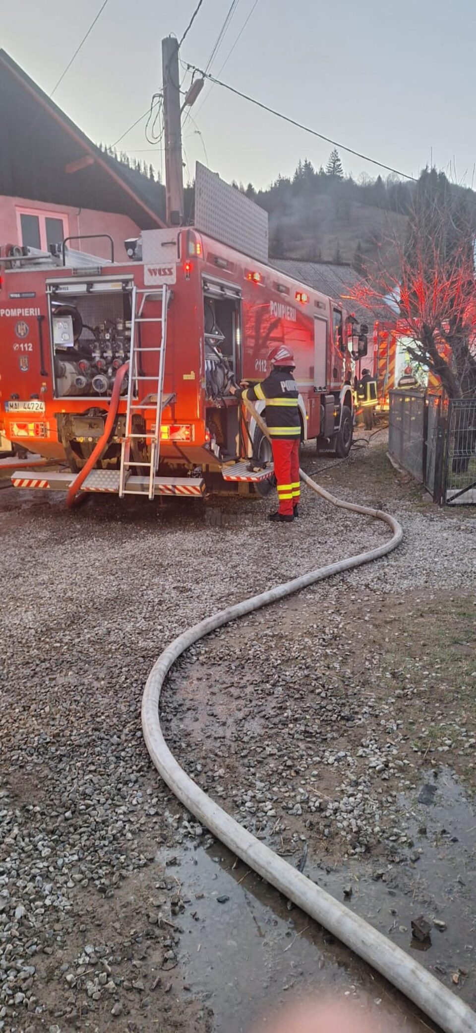 Incendiul de la Prisaca Dornei