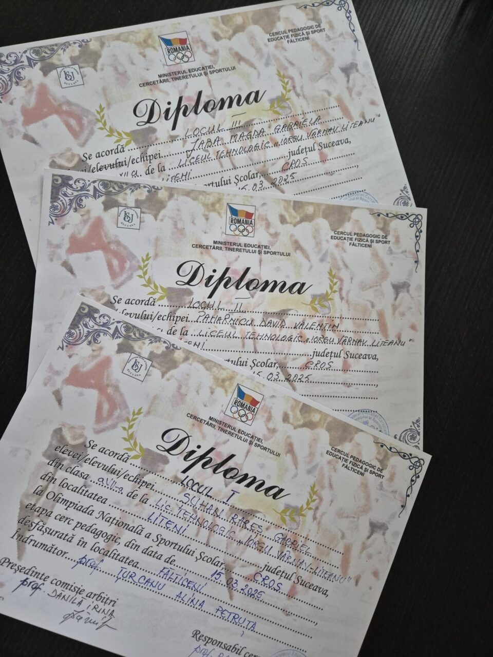 Performanțe remarcabile pentru elevii Liceului Tehnologic „Iorgu Vârnav Liteanu” din Liteni la Olimpiada Națională a Sportului Școlar