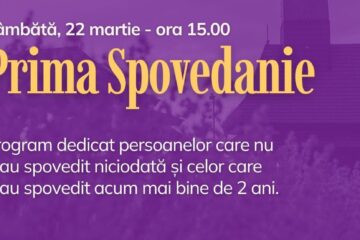 Persoanele care nu și-au mărturisit păcatele niciodată, așteptate, sâmbătă, la Biserica „Sfânta Ecaterina”, la „Prima Spovedanie”