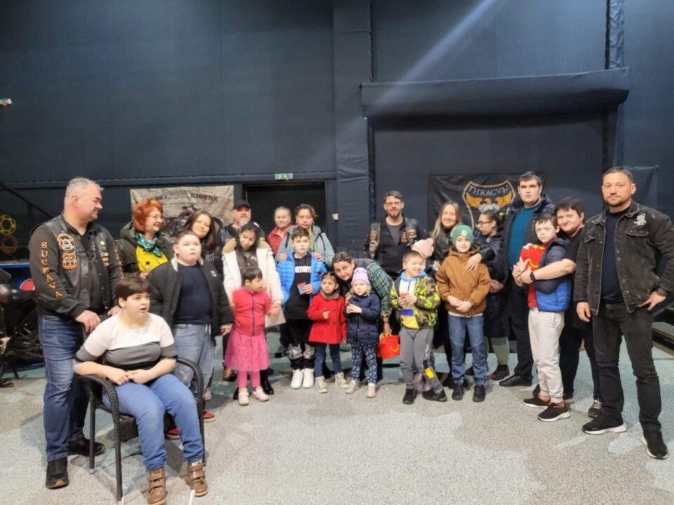 15 copii cu Sindrom Down de la Complexul „Blijdorp”, invitați la clubul moto THRACVM.RC