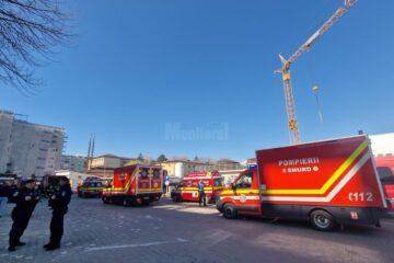 Exercițiu de salvare de amploare, la Spitalul Clinic de Urgență din Suceava