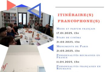 O plimbare virtuală prin Paris, în cadrul unei activități organizate vineri de Alianța Franceză