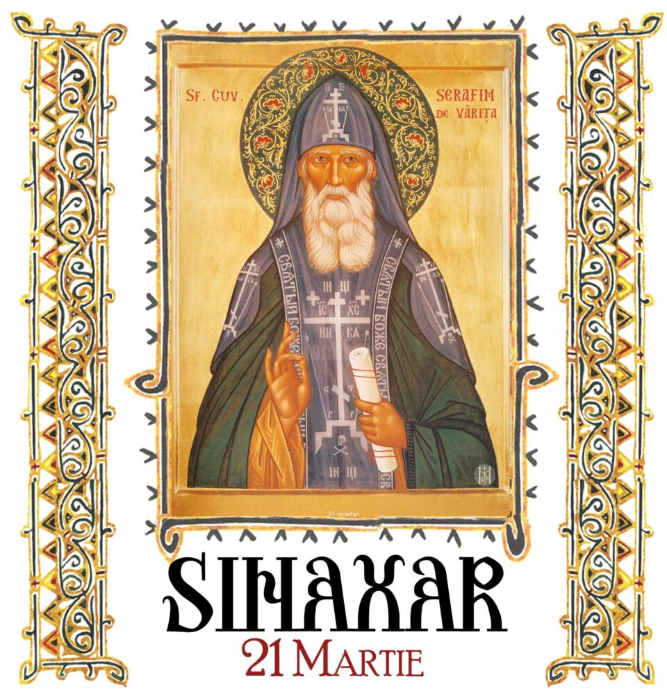 Sinaxar 21 martie 2025