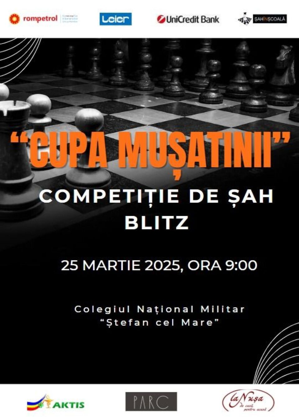 Cupa Mușatinii la Șah, ediția a II-a, la Colegiul Național Militar „Ștefan cel Mare” Cupa Mușatinii la Șah, ediția a II-a, la Colegiul Național Militar „Ștefan cel Mare”