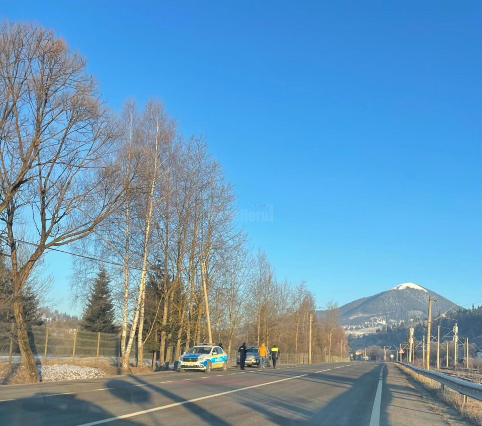 Razie de amploare în zona Vatra Dornei